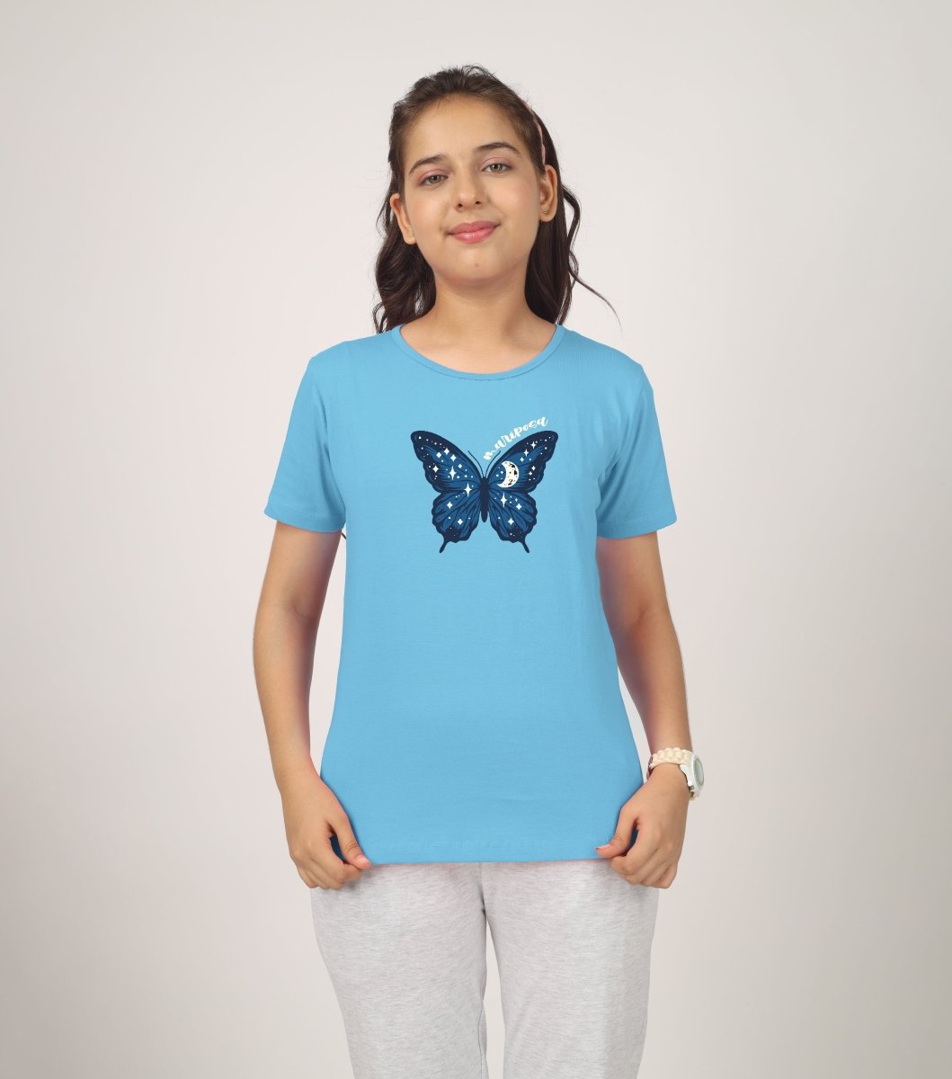 Girls Printed T-Shirts - Pack of 3 | Regular Fit - KYDA ONLINE STORE