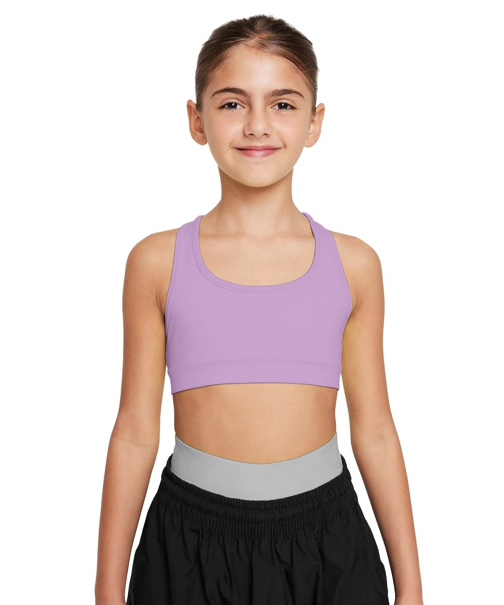Girls Lycra Cotton Sports Bra for Pre-Teens | Racerback | Pack of 1 - KYDA ONLINE STORE