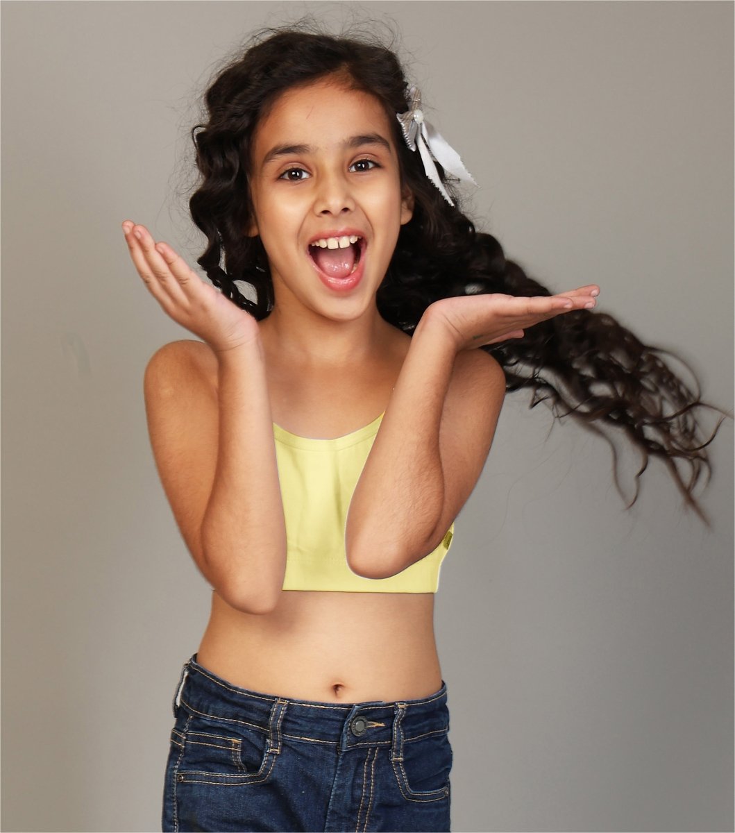 Girls Pre-Teen Beginner Bra | Pack of 3 - KYDA ONLINE STORE