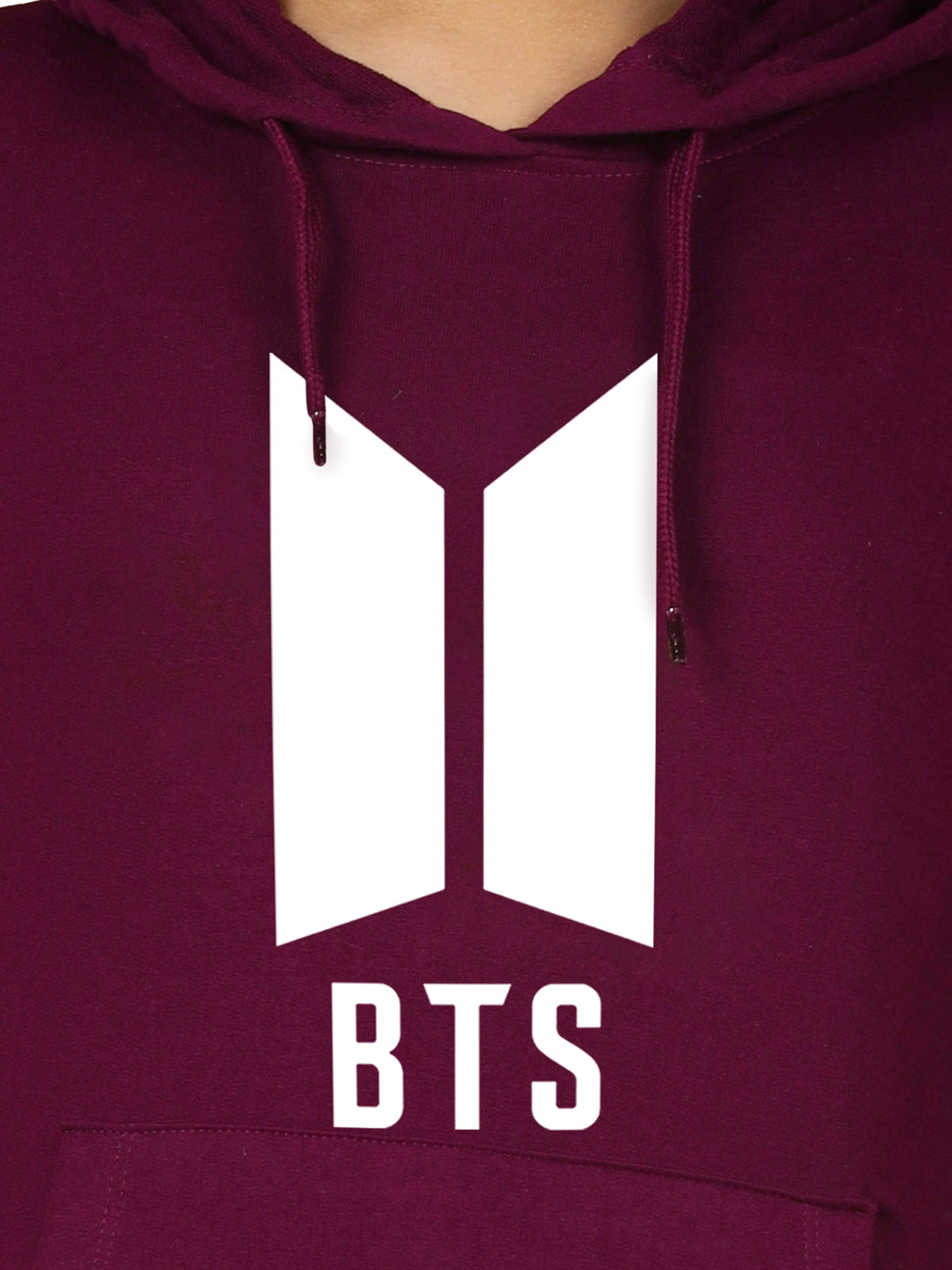 Girls Cotton Hooded Neck Hoodies - Black