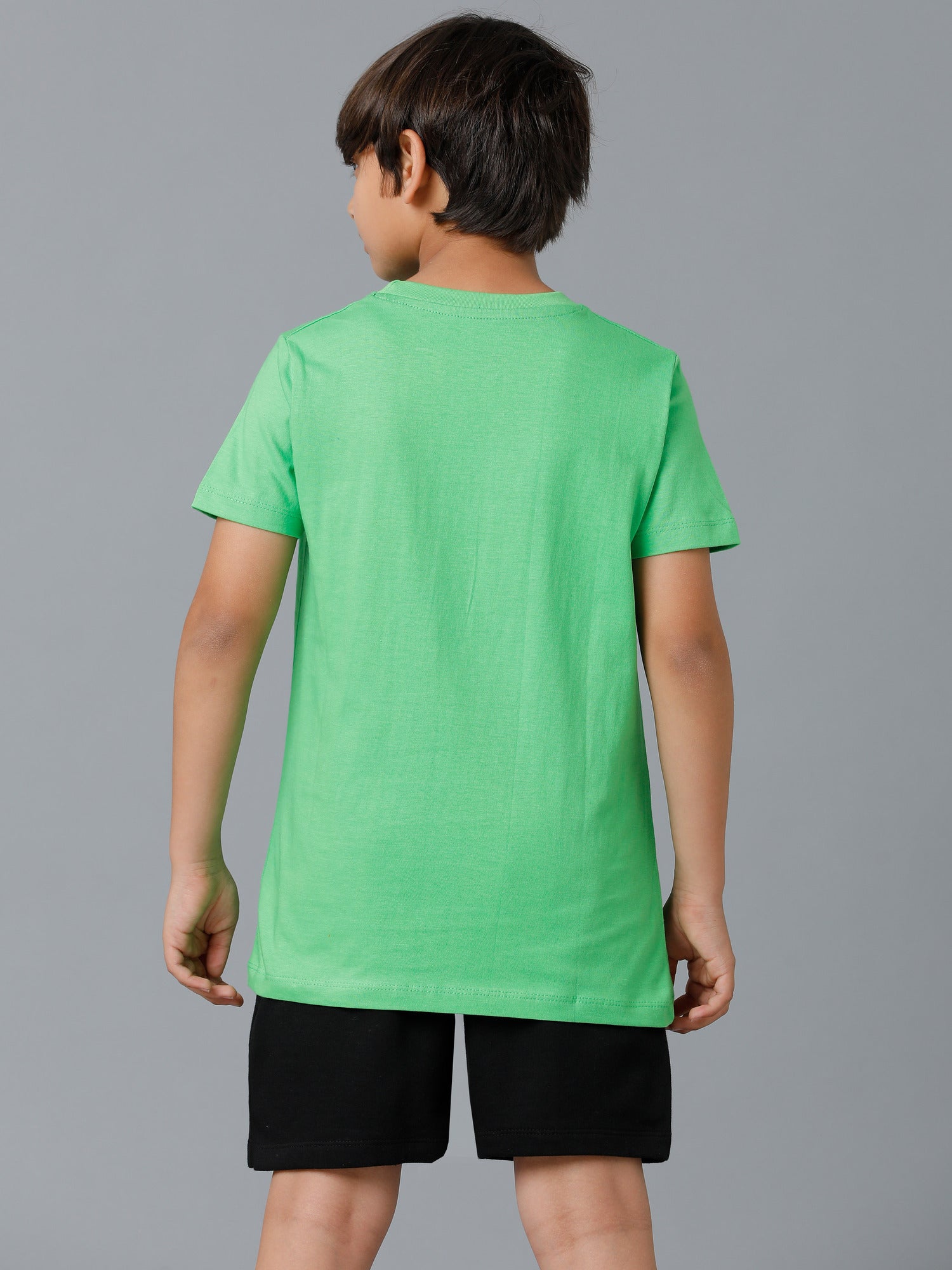 Boys Clothing Set T-shirt & Shorts - Green 2