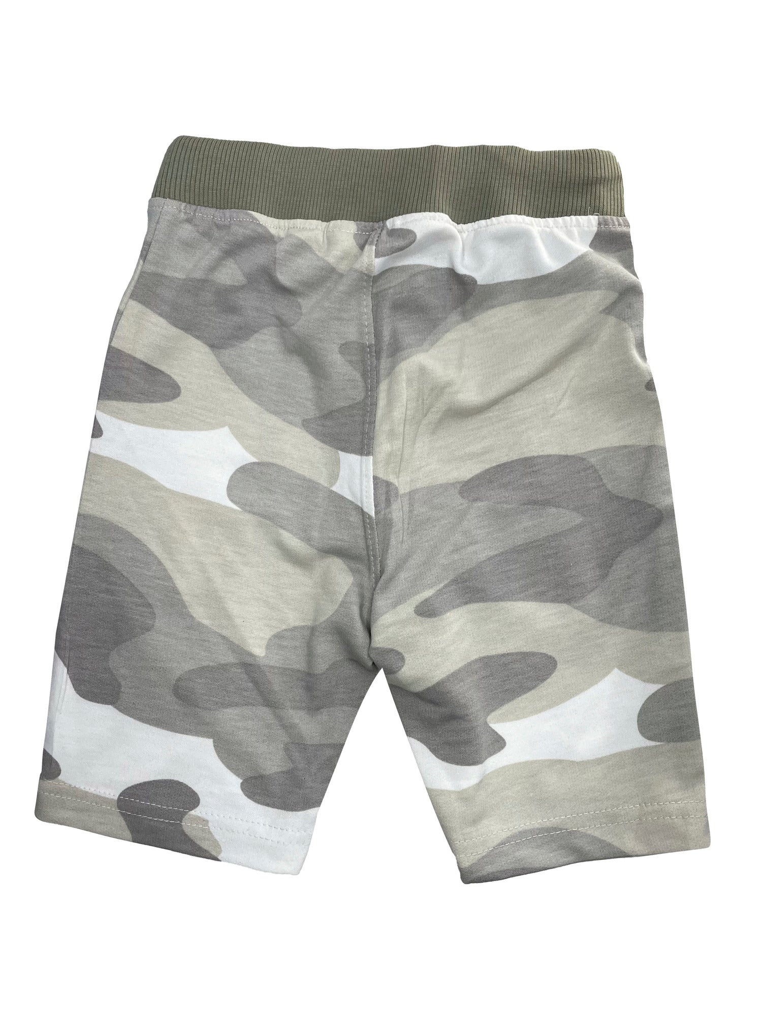 Boys Onlimits Cotton Printed Military Camouflage Shorts