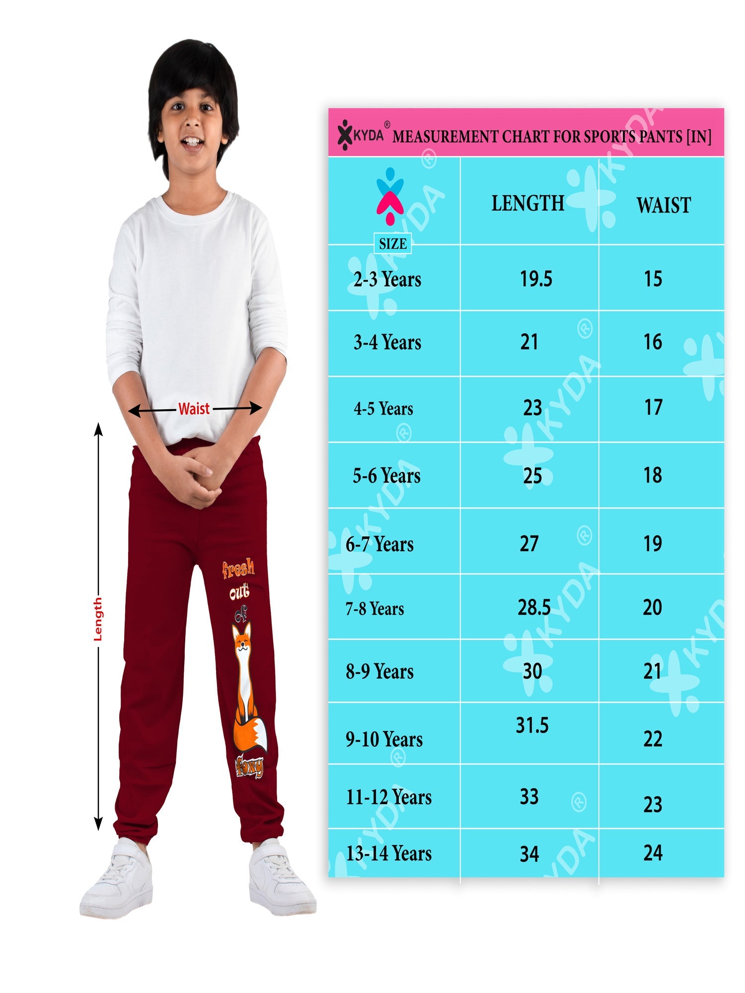 Multicolor Track Pant for Boys & Girls (Pack of 5)