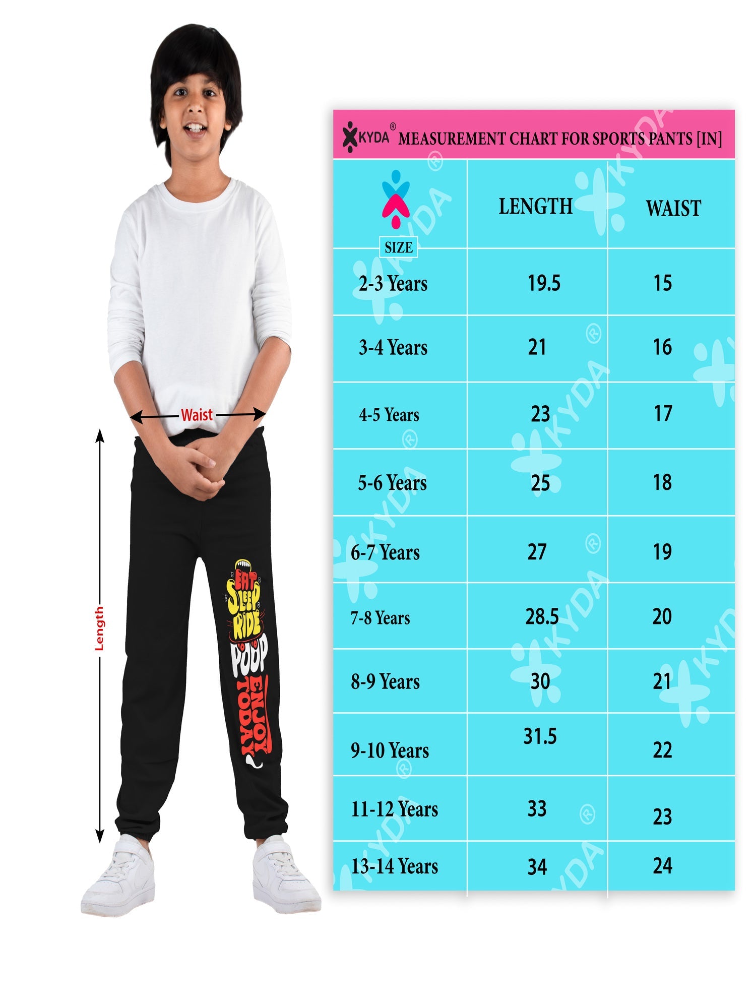 Boys Cotton Track Pants Multicolor (Pack of 5)