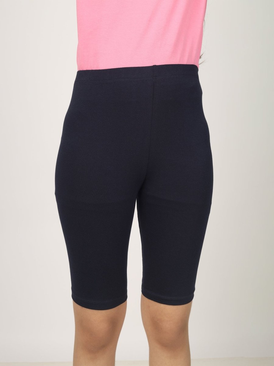 Girls Cycling Shorts – Navy - KYDA ONLINE STORE