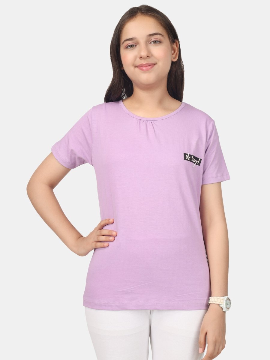 Girls Half Sleeve Printed T-Shirts - Pack of 3 - KYDA ONLINE STORE