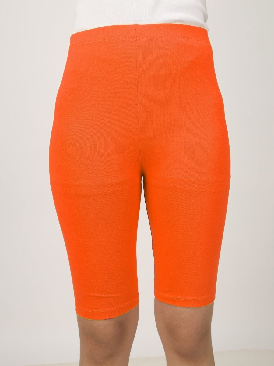 Girls Cycling Shorts – Orange - KYDA ONLINE STORE